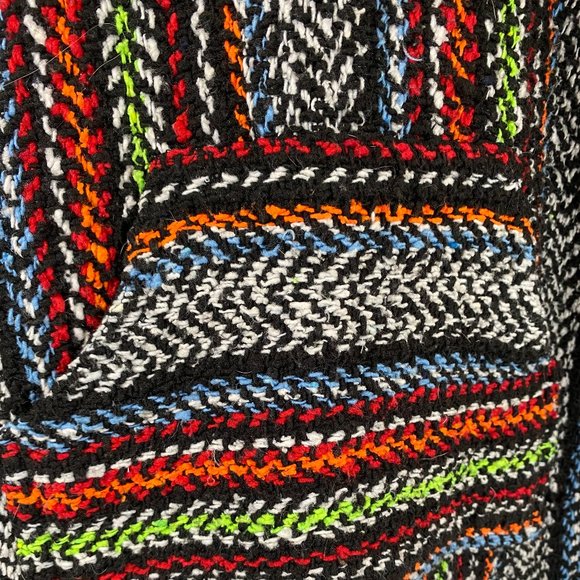 Earth Ragz Multicolor Hooded Pullover Sweater NWOT Women's Size Large - Picture 5 of 16